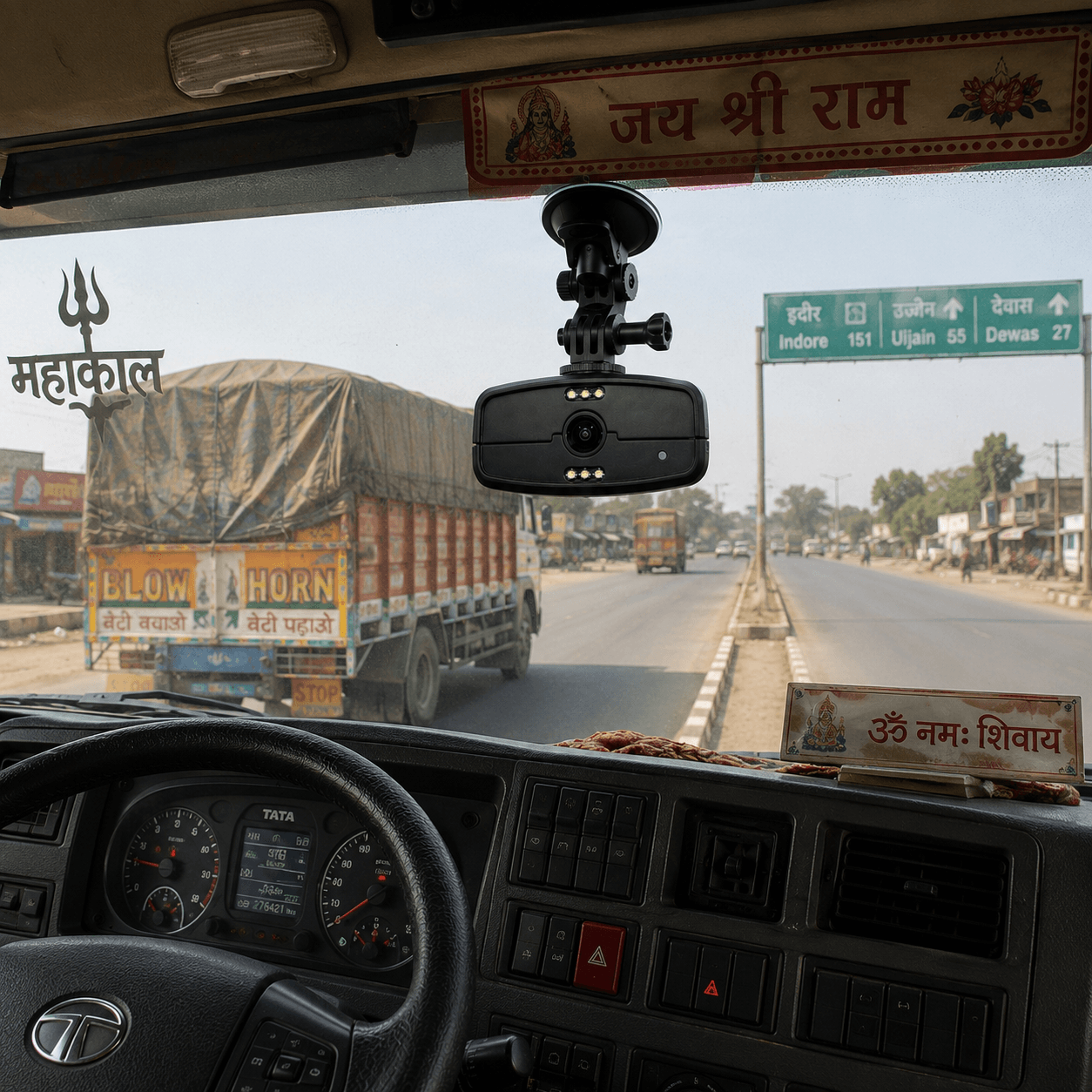DMS Camera in vehicle interior