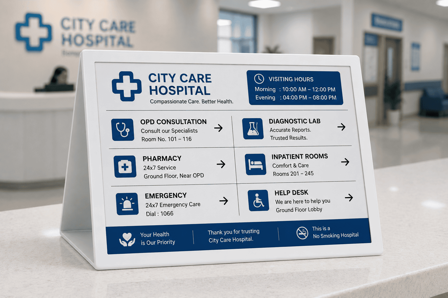 TentCard Menu